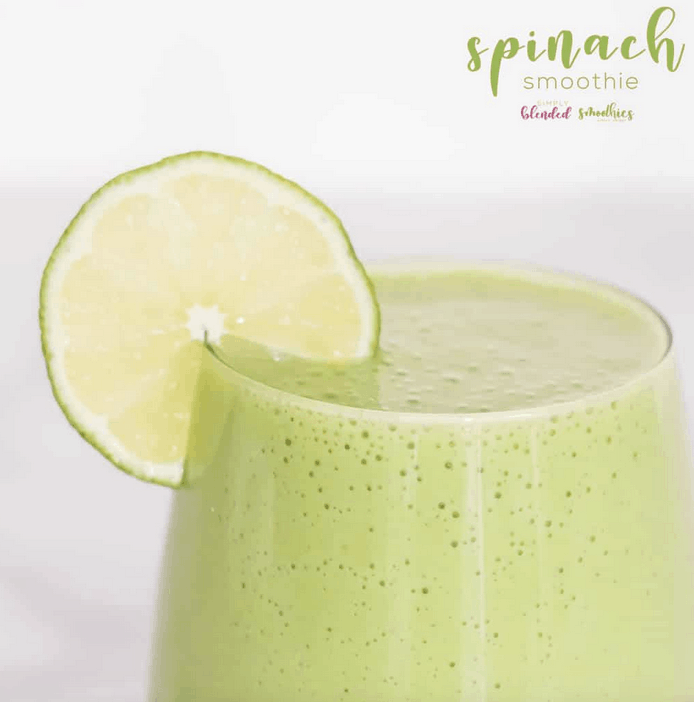 easy spinach detox smoothie