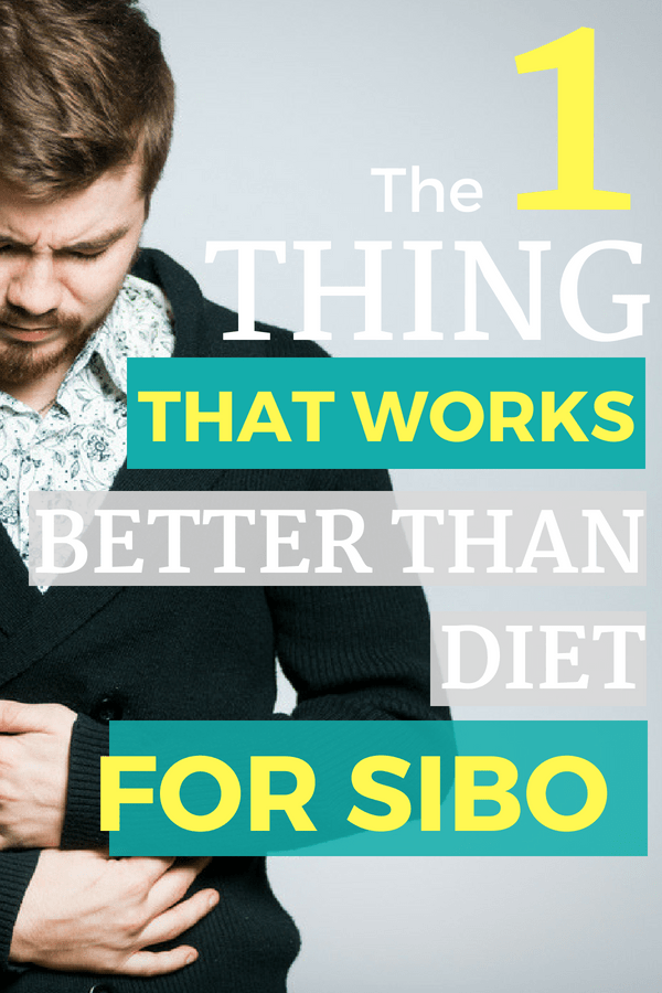 Do you have SIBO? It is an acronym for Small Intestine Bacterial Overgrowth. It happens when you have bacteria from the colon migrate into the small intestine. It results in digestive distress symptoms like bloating, gas, constipation, diarrhea and more. After suffering with SIBO for over a year, I've finally found a SIBO cure, and it's SO simple. Click to see for yourself! 