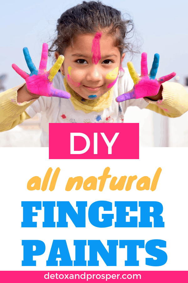 DIY Non Toxic Finger Paints for Babies